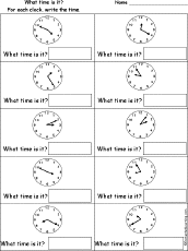 What time