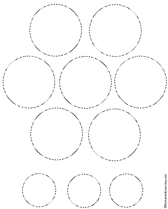 Circles 2 Tracing/Cutting Template