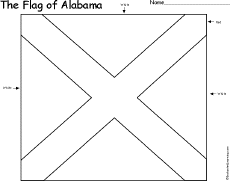 Flag of Alabama -thumbnail