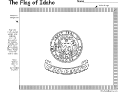 Flag of Idaho -thumbnail