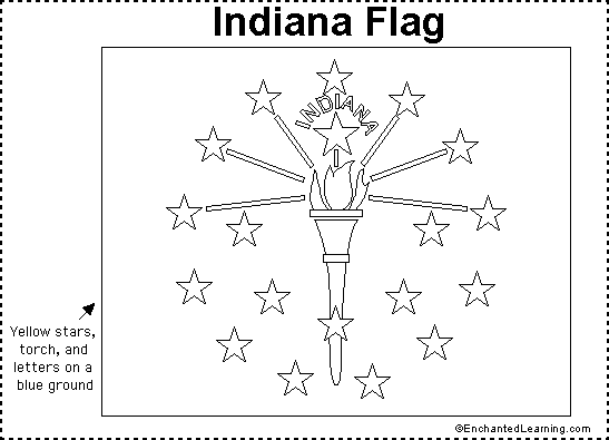 Search result: 'Indiana Flag Printout'