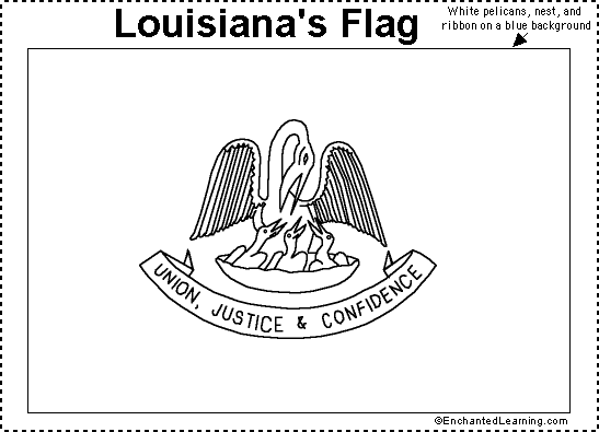 Search result: 'Louisiana Flag Printout'
