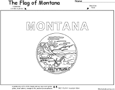 Flag of Montana -thumbnail