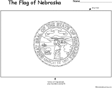Flag of Nebraska -thumbnail