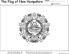 Flag of New Hampshire -thumbnail