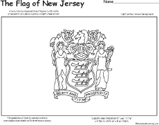 Flag of New Jersey -thumbnail