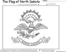 Flag of North Dakota -thumbnail