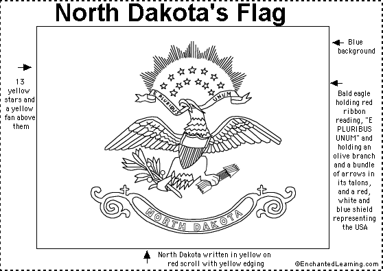 Search result: 'North Dakota Flag Printout'