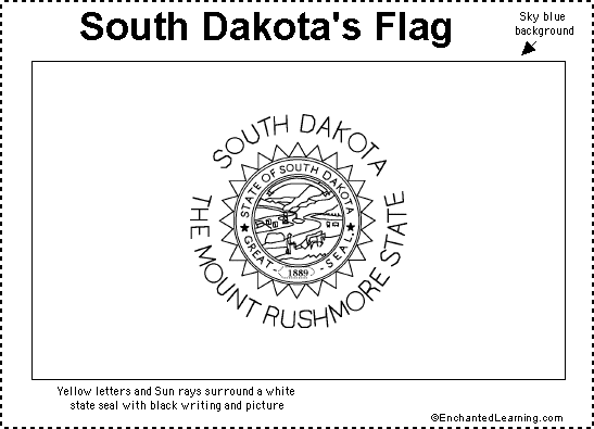 Search result: 'South Dakota Flag Printout'