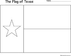 tx state symbol coloring pages print out