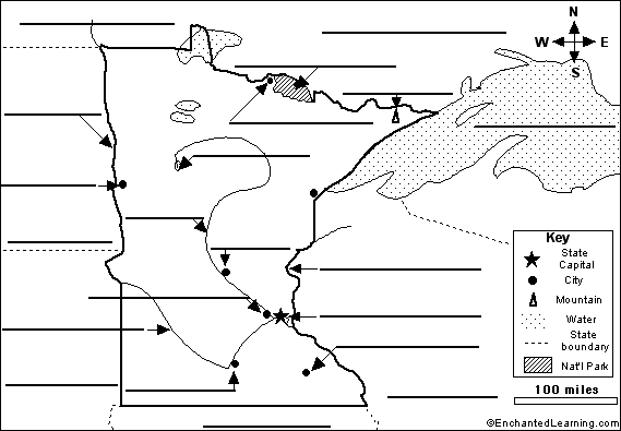 Search result: 'Label Minnesota Map Printout'