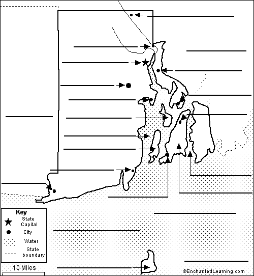 Search result: 'Label Rhode Island Map Printout'