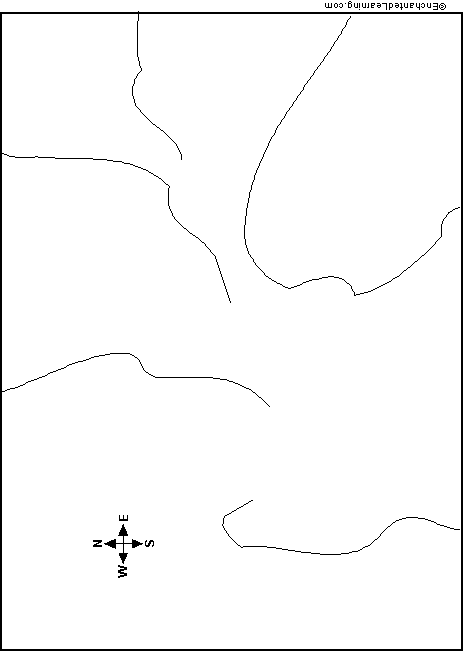 outline map of Wyoming