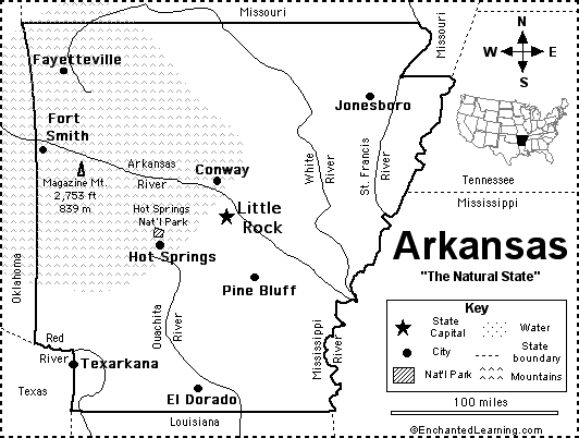 Map Of Texas Arkansas Border - United States Map