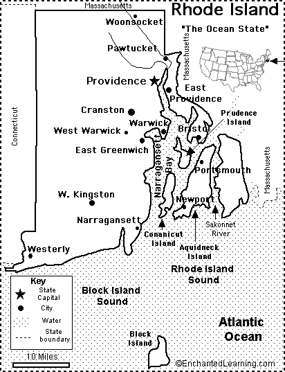 Search result: 'Rhode Island Map/Quiz Printout'