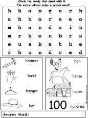 Letter H Alphabet Activities At Enchantedlearning Com