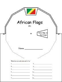 Search result: 'African Flags Wheel : Printable Worksheet'