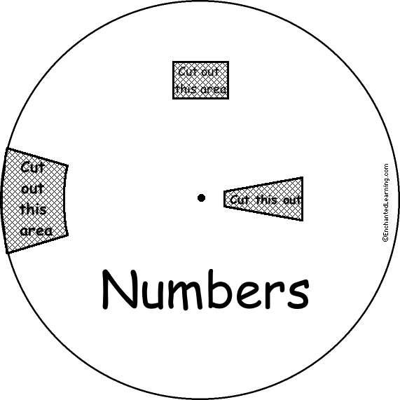 Search result: 'Numbers Wheel - Top: Printable Worksheet'