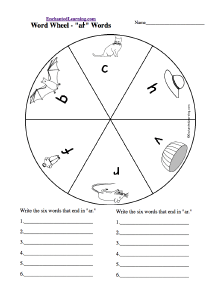 Word Wheel - Bottom