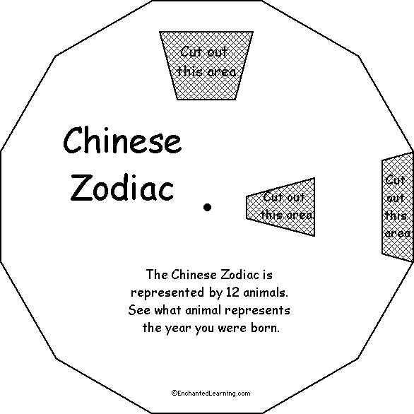 Search result: 'Chinese Zodiac Word Wheel - Top: Printable Worksheet'