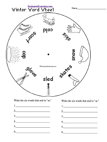 Search result: 'Pets Word Wheel - Bottom: Printable Worksheet'