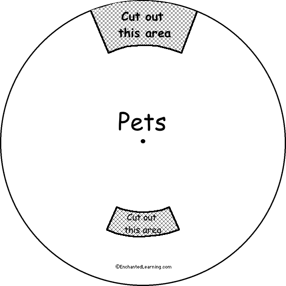 Search result: 'Pets Word Wheel - Top: Printable Worksheet'