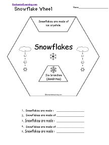 Search result: 'Snowflake Word Wheel: Printable Worksheet'