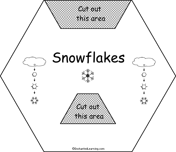 Search result: 'Snowflake Word Wheel - Top: Printable Worksheet'