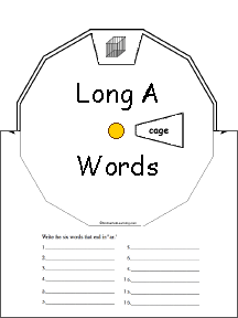 Search result: 'A - Word Wheels: Printable Worksheet'