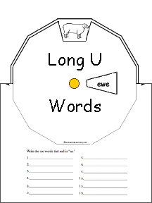 long u alphabet activities at enchantedlearning com