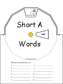 Short A Alphabet Activities at