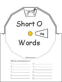 Short O Alphabet Activities At Enchantedlearning Com