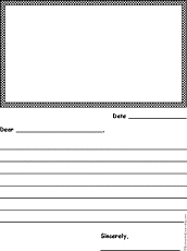 template source business card paper printable Writers: Activities EnchantedLearning.com for Early Writing